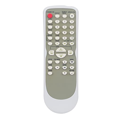 ALLIMITY NB079 NB070UD Controle remoto de substituição adequado para DVD CD Player Funai adequado para Magnavox DVD CD Player adequado para Philco DVD CD Player NB079UD PD6810 PD5203 DP100HH8 PVD1000 (Equipamentos)
