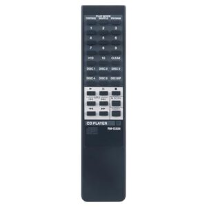 Controle remoto de áudio de substituição compatível com Sony CD Player CDP-C425 CDP-C445 DPC345 CDP-CA7ES CDP-C335 CDP-C345M CDP-C495 CDP-CA7ES CDP-C345 CDP-C365 CDP-C265 CDP-C225 CDP-C225 CDP-C225 35 (Equipamentos)