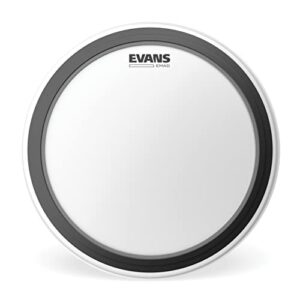 Evans Cabeça de bumbo branca revestida com EMAD, 45,7 cm (Discos de Vinil)