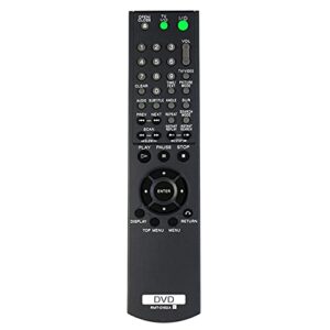 Controle remoto de substituição RMT-D152A adequado para Sony CD DVD Player DVP-NS325 DVP-MS67 DVP-N325 DVP-CX995V HT-9950M DVP-NS57P DVP-NS333 DVP-NS355 DVP-NS41 DVD-NS700P DVP-NC60P DVP-NC85H P-NS430 DVP-NS50 (Equipamentos)