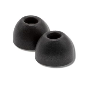 Comply TW-170-A | Pontas auriculares de substituição de espuma viscoelástica para Bowers & Wilkins, Jabra, SteelSeries, TOZO, Soundcore | Melhor conforto, ajuste seguro, isolamento de ruído superior | (Equipamentos)