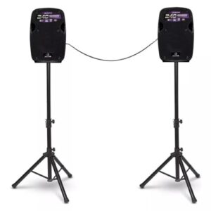 Kit Caixa de 8'' Ativa e Passiva Waldman + Cabo de Conexão FK-240X (Equipamentos)