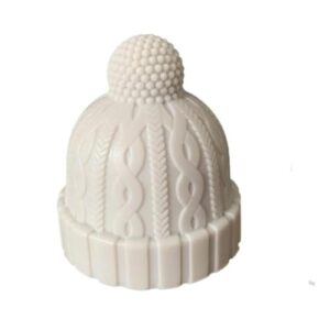 Tampa de Silicone Reutilizável para Garrafas de Vinho e Espumante, Design Gorro, Vedação Hermética, Universal (branco) (Vinhos)