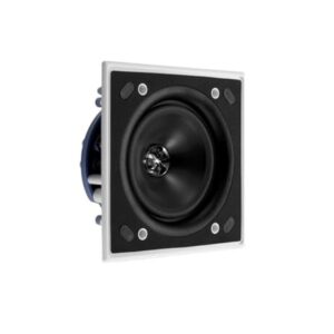 KEF CI130QS Alto-falante arquitetônico quadrado para parede/teto (único) (Equipamentos)