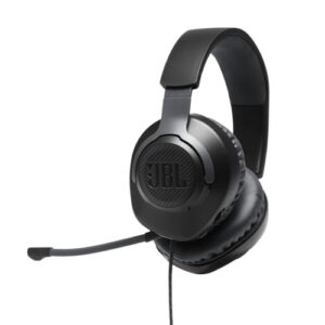 Fone de ouvido JBL Quantum 100, grande, preto (Equipamentos)