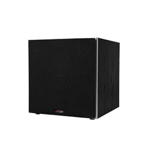 Polk Audio Subwoofer PSW10 25.4 cm alimentado por áudio doméstico – tecnologia de porta de alimentação, até 100 watts, graves grandes em design compacto, fácil configuração com home theater, Timbre (Equipamentos)