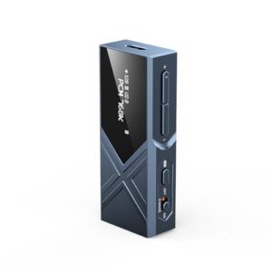 FiiO Amplificador de dongle KA17 de ponta com dois DACs ES9069 (azul) (Equipamentos)