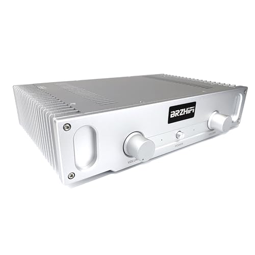 BRZHIFI A1S 20W Pure Classe A HIFI Amplificador de Potência 2.0 Canais Home Audio AMP (Prata) (Equipamentos)