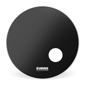 Evans Cabeça de bumbo ressonante ônix, 45,7 cm (Discos de Vinil)
