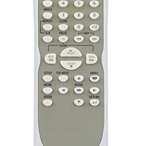 NB079 NB079UD NB070UD Controle remoto substituído adequado para Funai Magnavox Philco Emerson Sylvania DVD CD Player DP100HH8 PVD1000 MSD125 DP100MW8 DP100MW8B A DP100MW8B B MWD200GA Subcontrole NB099 (Equipamentos)