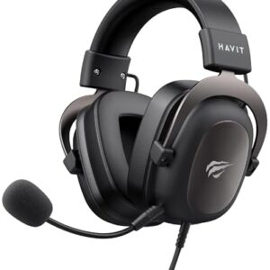 Havit Headphone Fone de Ouvido H2002d, Gamer, com Microfone, Falante 53mm, Plug 3, 5mm: compatível com XBOX ONE e PS4, HAVIT, HV-H2002d (Equipamentos)
