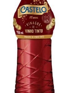 Castelo Alimentos Vinagre de Vinho Tinto 750ml, Pequeno (Vinhos)