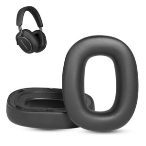 Almofadas auriculares de couro proteico premium para fones de ouvido Bowers & Wilkins PX8/PX7 S2/S2E Over-Ear Cushions (Equipamentos)