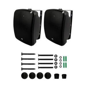 Par Caixa Acústica Passiva 5" K5 Preto Kaz Audio 300W RMS Hurricane (Equipamentos)