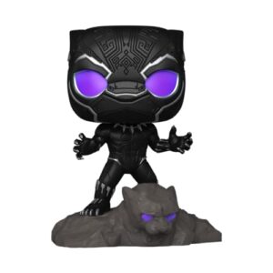 Funko Pop! Black Panther Lights & Sound 1217 Caixa Exclusiva Inclu da (Discos de Vinil)