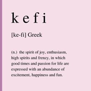 Kefi: Cute and Inspirational Purple Notebook Blank Lined Journal - Prints, Elizabee (Equipamentos)