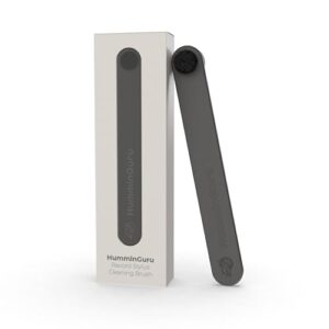HumminGuru Escova de Limpeza para Agulha de Disco – Limpador Antiestático para Agulhas de Toca-Discos com Cabo Confortável e Cerdas Macias (Equipamentos)