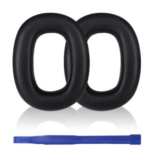 Aiivioll Almofadas de Substituição para Fones de Ouvido Bowers & Wilkins Px8/Px7 S2, Protetores Auriculares Em Couro Proteico com Espuma Viscoelástica (Preto) (Equipamentos)