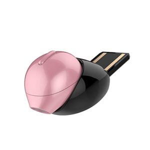 Fones De Ouvido Bluetooth Sem Fio, à Prova Dágua E Com Cancelamento De Ruído, Bluetooth 4.2, Qualidade De Som Hifi, Ideais Para Esportes E Atividades Físicas (Rose gold) (Equipamentos)