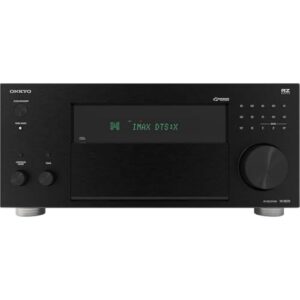 Onkyo Receptor AV TX-RZ70 de 11,2 canais – 140 watts por canal, Dirac Live Out of Box, funciona com certificação Sonos, certificado THX e mais (Equipamentos)