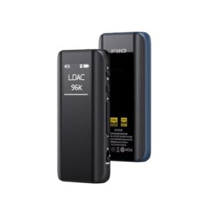 FiiO BTR15 DAC Bluetooth Portátil e Amplificador de Fone de Ouvido, Preto, ES9219MQ Duplo, 384 kHz/32 bits (Equipamentos)