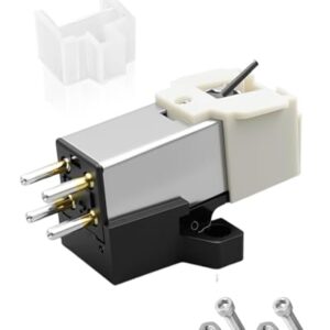 AT3600L Cartucho magnético toca-discos, cartucho universal para toca-discos Phono com caneta de diamante, compatível com toca-discos Yamaha (Equipamentos)