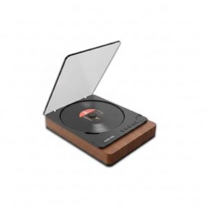 CD Player Transporte Retrô com Saída Óptica Digital SPDIF, Bluetooth 5.1, Suporte USB 32GB, Design Mid-Century Modern (Equipamentos)