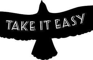 The Eagles - Adesivo Take it Easy Decalque Janela Para-choques Vinil 12,7 cm (Discos de Vinil)