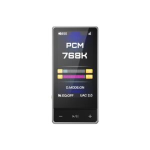 Amplificador/DAC de Fone de Ouvido FiiO QX13 Dourado portátil – ES9027Pro 8 canais, 900mW, 10-band PEQ (Equipamentos)
