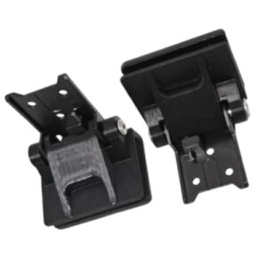 FVDPWYE Conjunto de 2 Peças de Dobradiças para Tampa de Proteção Contra Poeira Do Toca-discos. Peças de Fixação para Toca-discos, Fácil de (Equipamentos)