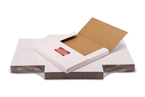 kayritonz Kayritonz Vinyl Record Mailers 12,8" C X 12,8" L X 1" P Caixas De Papelão Ondulado Para Remessa De Lps Para Embalagem De Correspondência, Mudança De Armazenamento, Com Adesivos Frágeis, Br (Discos de Vinil)