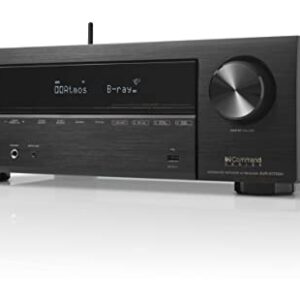 Receiver Denon AVR-X1700H Dolby Atmos e DTS:X 7.2 canais - Zona 2 áudio 120v (Equipamentos)