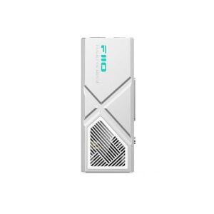 FiiO/JadeAudio Dong portátil DAC KA13, adaptador USB-C, saídas de 3,5 mm e 4,4 mm compatíveis com sistema Android/iOS/PC/leitores de música, PCM 384kHz/32bit | DSD256 550mW alta potência (prata) (Equipamentos)