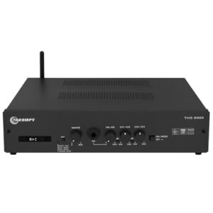 Taramps Receiver THS 8000 Multicanal 800W Rms 4 Canais de 200W Rms 2 Ohms com HDMI ARC Bluetooth USB Optical Crossover Integrado HPF LPF Full Entrada Microfone Bivolt Automático 127V ou 220V (Equipamentos)