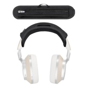Voarmaks Capa de almofada de cabeça compatível com Bowers & Wilkins Px8, Px7 S3 S2e, P9, P7, fone de ouvido sobre/intra-auricular, almofada macia de 6 mm de espessura para alívio de pressão (Equipamentos)