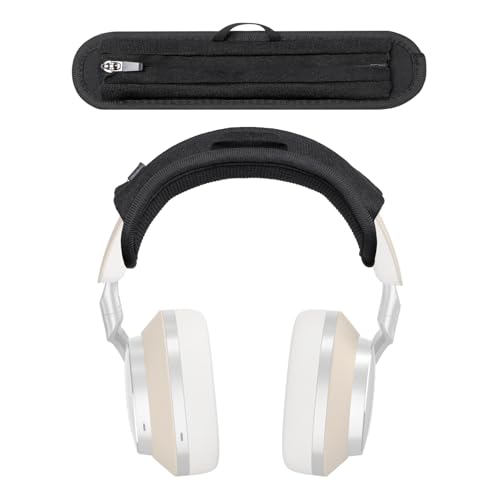 Voarmaks Capa de almofada de cabeça compatível com Bowers & Wilkins Px8, Px7 S3 S2e, P9, P7, fone de ouvido sobre/intra-auricular, almofada macia de 6 mm de espessura para alívio de pressão (Equipamentos)