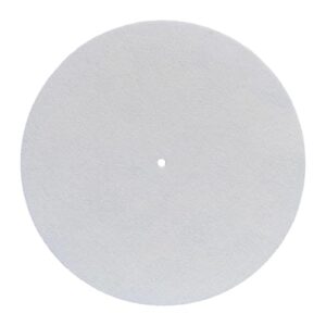 Hi.FANCY Tapete de prato para toca-discos de 30,5 cm ajuda a reduzir o ruído melhorando a experiência de som para entusiastas de vinil, tapete de cortiça, toca-discos (Equipamentos)