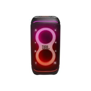 JBL, Caixa de Som, PartyBox Stage 320, Bluetooth, Portátil, Show de Luzes, À Prova de Respingos - 240W RMS - Preta (Equipamentos)
