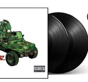 Gorillaz-by Gorillaz (2 Black LP) - GORILLAZ (Discos de Vinil)
