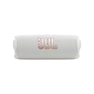 JBL, Caixa de Som, Flip 7, Bluetooth, Portátil, À Prova D'água e Poeira, Bateria de até 16h, Auracast, Som JBL Pro, AI Sound Boost, 25 W RMS - Branco (Equipamentos)