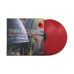 Thin Red Line - Exclusive Limited Edition Red Colored Vinyl 2 LP - Hans Zimmer (Discos de Vinil)