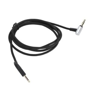 Halearo Atualização do Cabo de Substituição de Fone de Ouvido Com Plugue Banhado a Ouro Qualidade de Som Sem Perdas para Fones de Ouvido Bowers e Wilkins P7 1,2 M (Equipamentos)