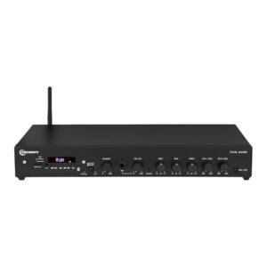 Amplificador Receiver Rádio Frequência Taramps THS 6000 Classe D Multi-Channel 400 W RMS Amplificador Residencial Comercial (Equipamentos)