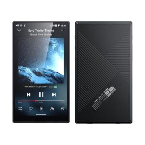 JadeAudio Leitor de música FiiO JM21 Android 13 de alta resolução com Snapdragon 680, Bluetooth WiFi USB DAC 12,5H Playtime (3 + 32 g preto) (Equipamentos)