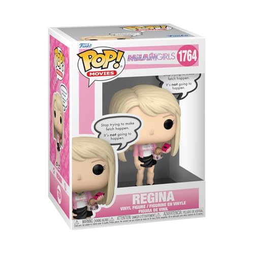 Funko Pop! Movies: Sayings - Mean Girls - (Regina George) - Figura de vinil colecionável - Ideia de presente - Mercadoria Oficial - Brinquedos para Crianças e Adultos - Fãs de Filmes (Discos de Vinil)