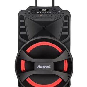 Amvox Caixa de Som Amplificada ACA 880 Vegas SFM - 880W RMS, Bluetooth, Equalizador, USB (Equipamentos)