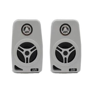 PAR DE CAIXAS PARA SONORIZAÇÃO DE AMBIENTE LS70-CX 4" 70 W BRANCA - 2LS070CXB (Equipamentos)