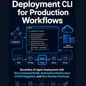 LangGraph Deployment CLI for Production Workflows: Streamline AI Agent Deployment with One Command Builds, Automated Infrastructure, CI/CD Integration, and Zero DevOps Overhead - Phillips, Jefferson C (CDs)