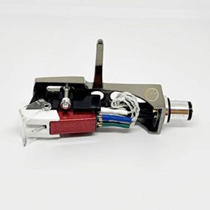 Cartucho e Stylus, agulha e cabeça de titânio com parafusos de montagem para Marantz 6350, 6320, 6170, 6150, 6270Q, 6050, 6110, 6300, 6100, 6200, 6025, 6370Q, TT8001, TT42P, TT15S1, TT221 (Equipamentos)