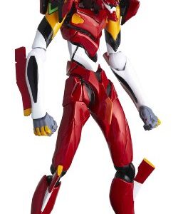 Revoltech Yamaguchi: #068 Neon Genesis Evangelion 2.0 Modelo de produção de EVA 02 edição do filme (Discos de Vinil)